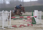 Obstacle CSO Oxer montant