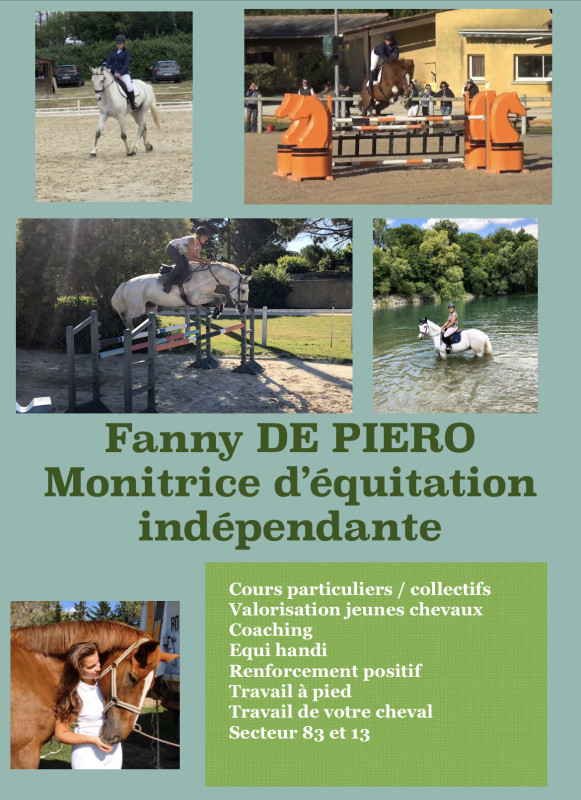 Monitrice d?quitation indpendante