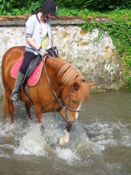 Les pieds dans l'eau (: