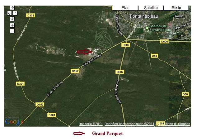 SHF plan acces Grand Parquet 77300