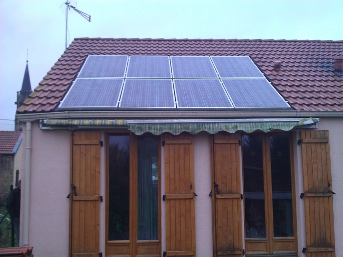 Toit solaire particulier