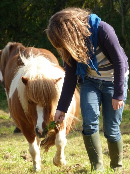 Il n'y a pas besoin de monter sur leur dos pour les aimer! Praline,