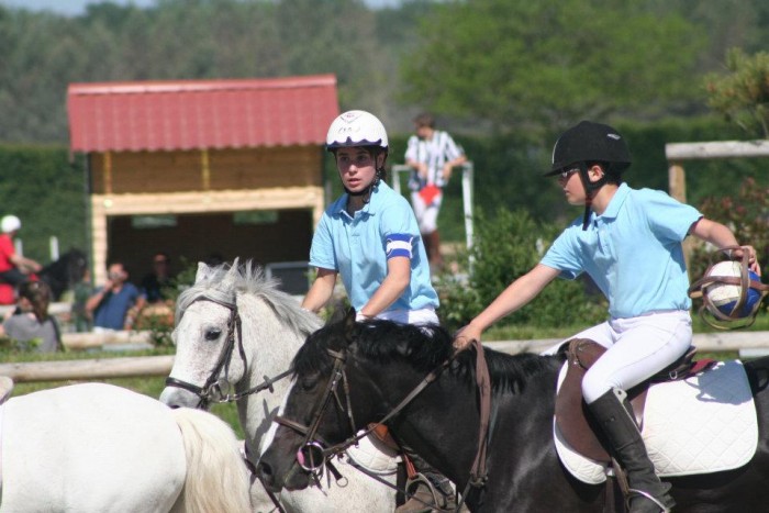 Lamotte-Beuvron 2012, Simon et Rhymalia,  ct Otline et moi.