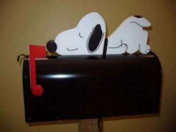 Boites aux lettres  Snoopy