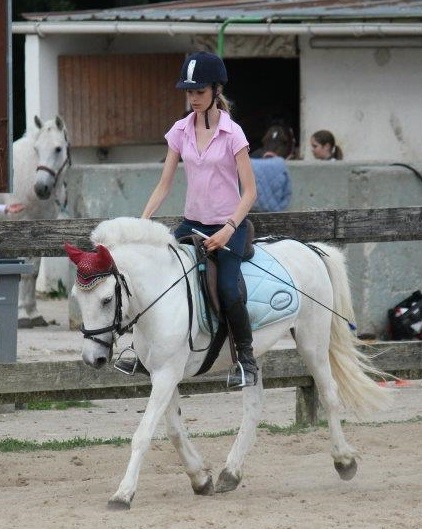 ,il y a 1 an avec mon ancien poney de concours