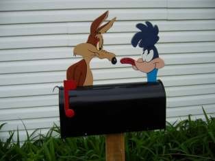 Boites aux lettres  Road Runner & Coyote