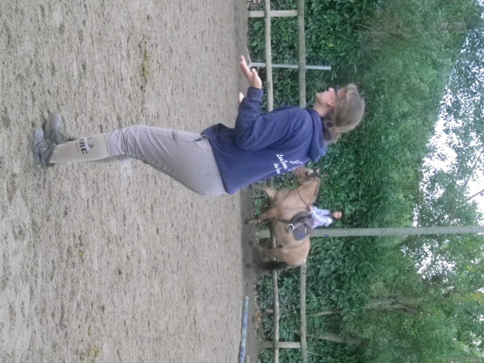 Aude! Drole de cheval?? LOL