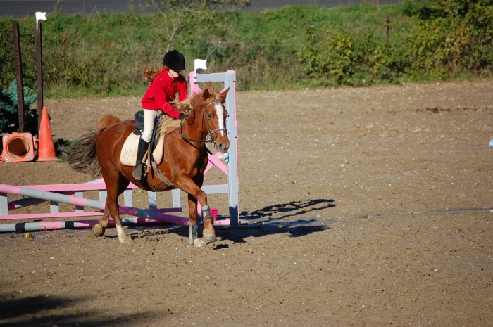 Lolita et moi en saut!