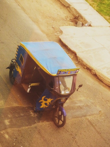 Moto taxi en Lima