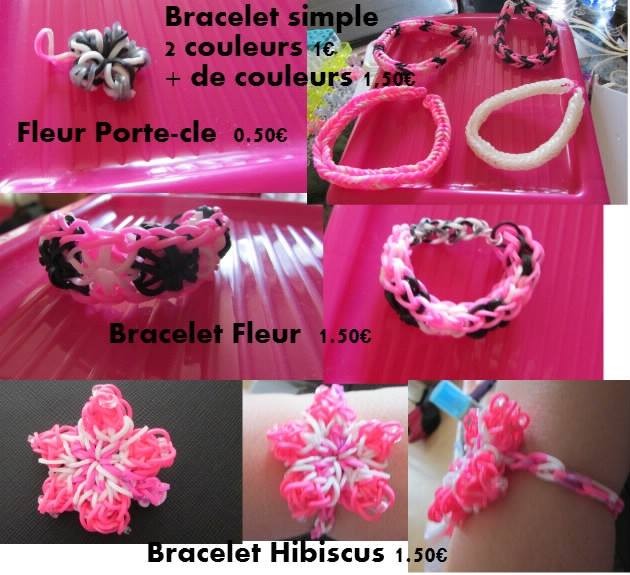 Faire une fleur d'hibiscus en élastique avec machine en rainbow loom