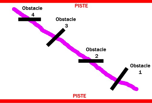 Idées cours obstacles galop 4-5