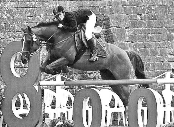 Mon Lou est moi au jumping de Blaye 2008