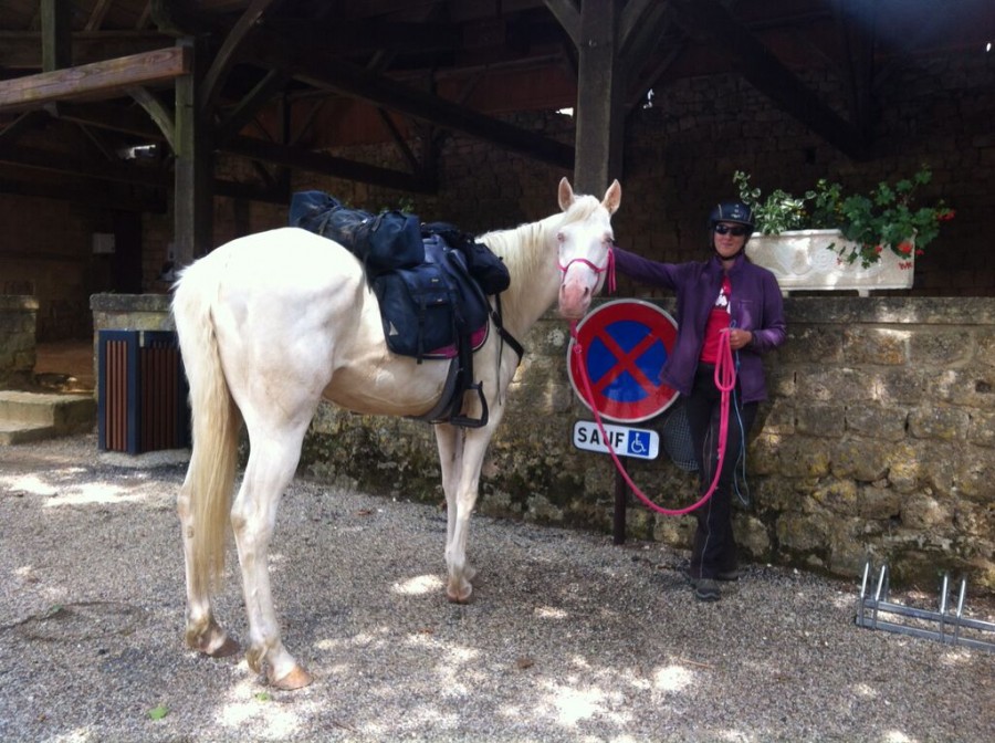 Uline et moi en Dordogne 