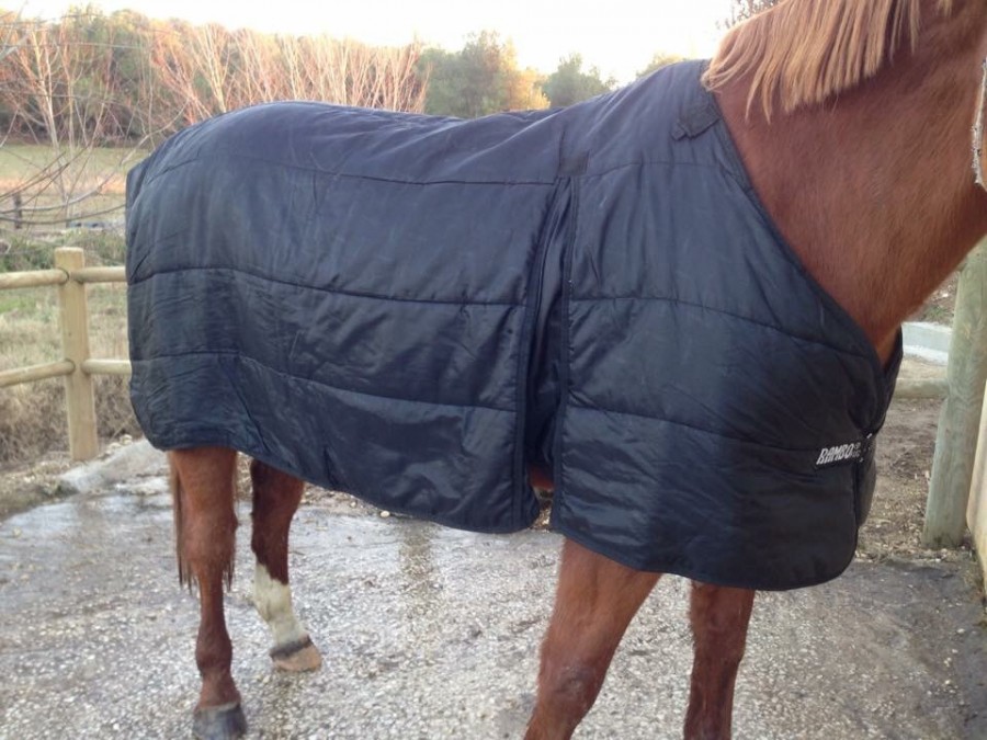 Sous couverture Rambo optimo horseware 400g taille 6'9(155) : 75�