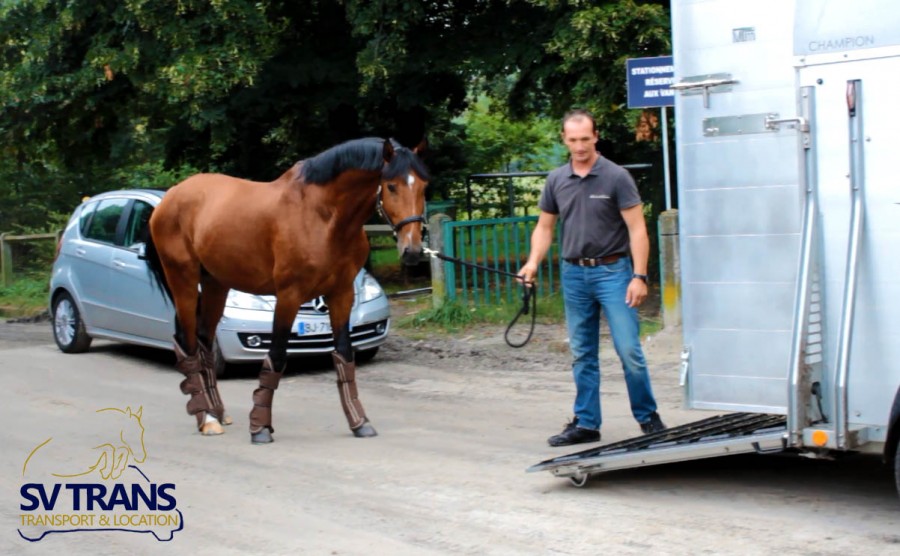 Un embarquement par SV Trans.