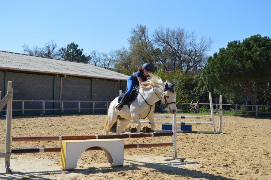 Saut P2 - Mas Bresson ; entrainement (2016)