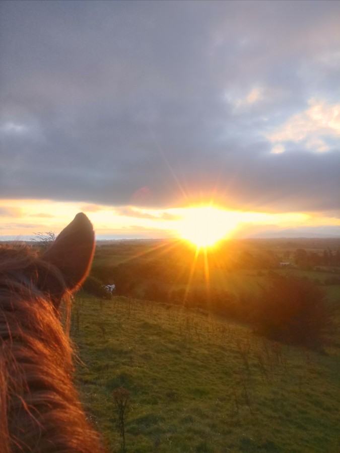 Ballade 29/10 Galtee Montain lever de soleil. 