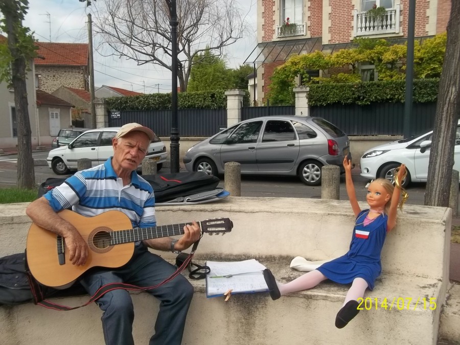 moment de guitare  st maur avec jenifer