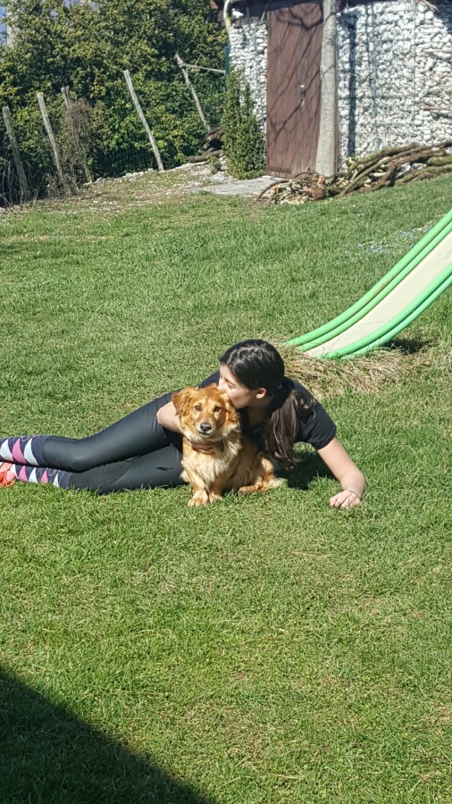 moi avec mon bebe