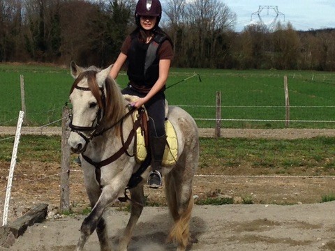 le jour ou j\'ai essay mon poney!!!!