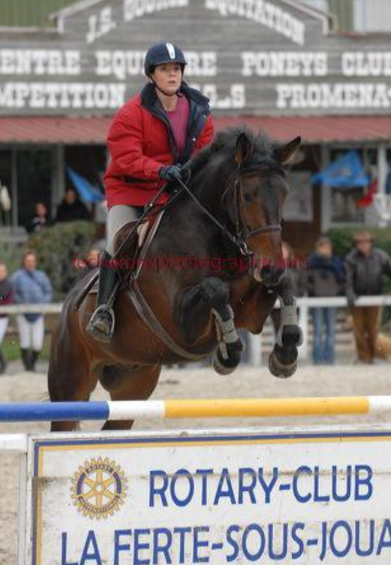 La fille dessus n'es pas moi mais je recherche ce cheval
