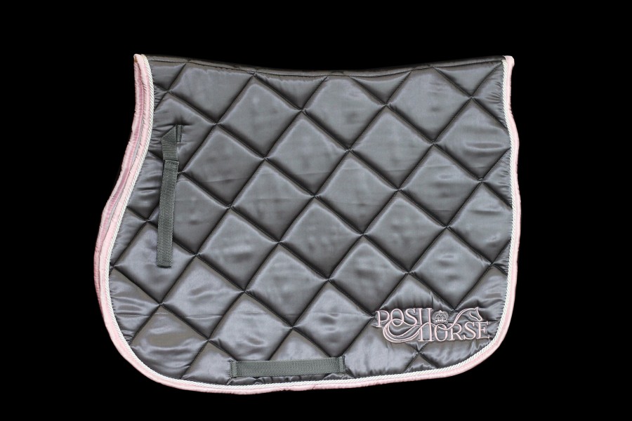 le tapis Glossy gris clair