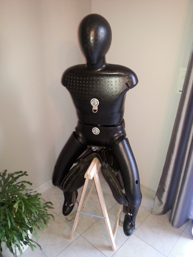 Mannequin de d�bourrage chevaux