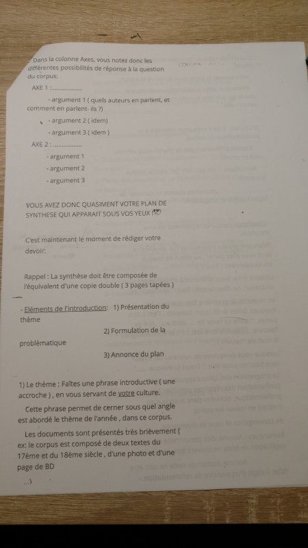 Culture Generale Bts