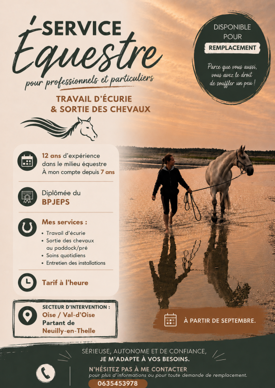 Remplacements travail d��curies Secteurs Oise et Val d�Oise 
