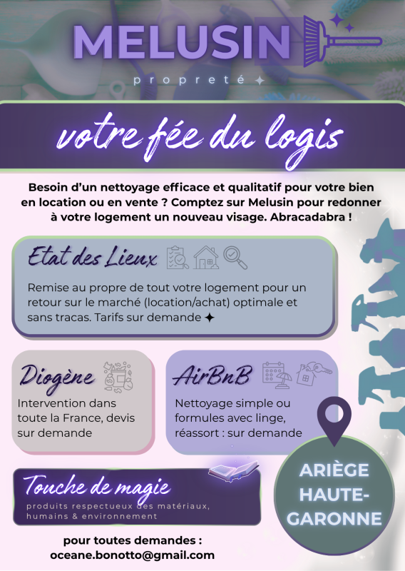 Nettoyage �tat des lieux & AirBnB