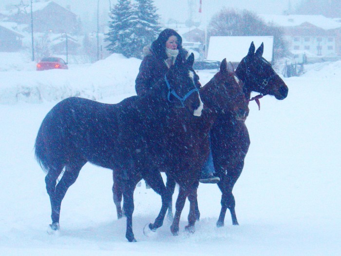 polo sur neige val d'isere