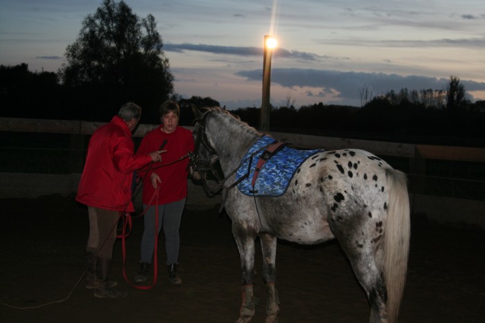 sultan et M. Lucien Gruss