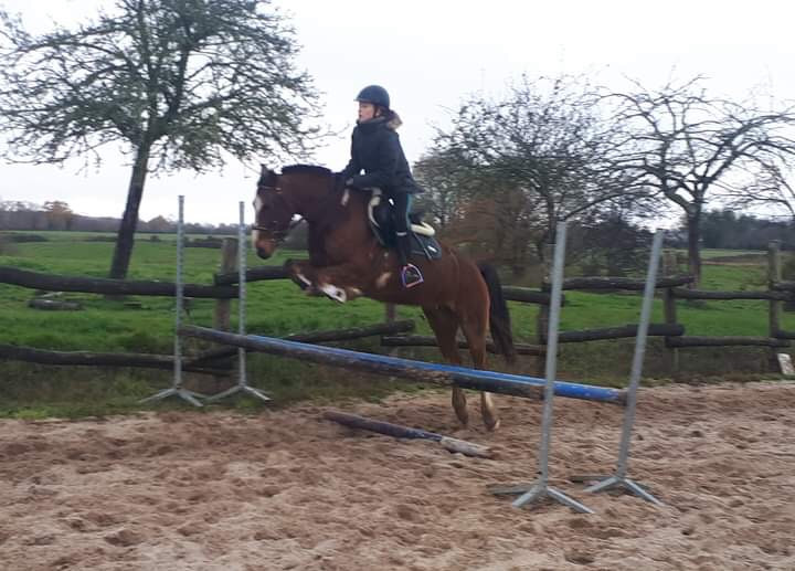 Petit cours de saut tr�s tr�s bon souvenir 💝