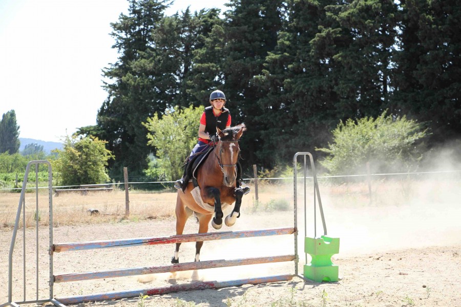 Passage du galop 4 reussi !