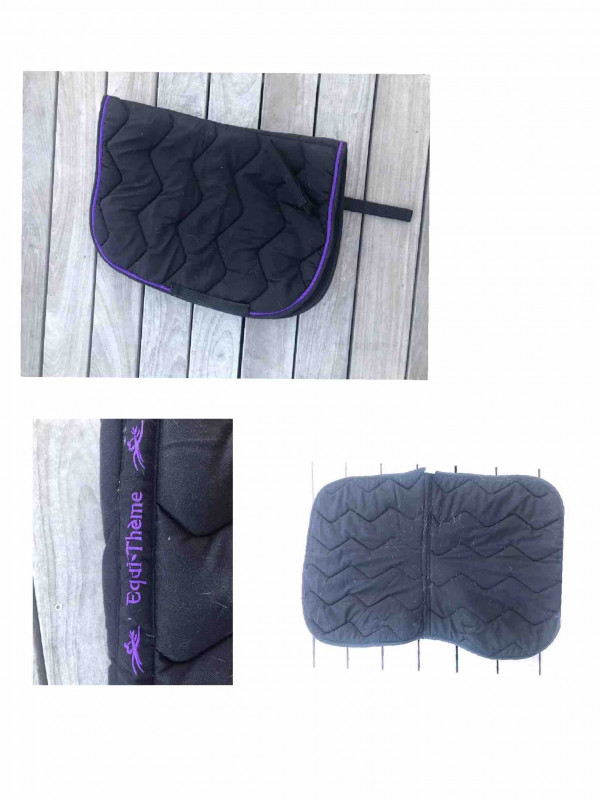 Salut a touS !

Je vend un tapis equitheme !

 C\'est un taille shetland ! 

Il est a 15? ! 

Envoi via vinted ;)
