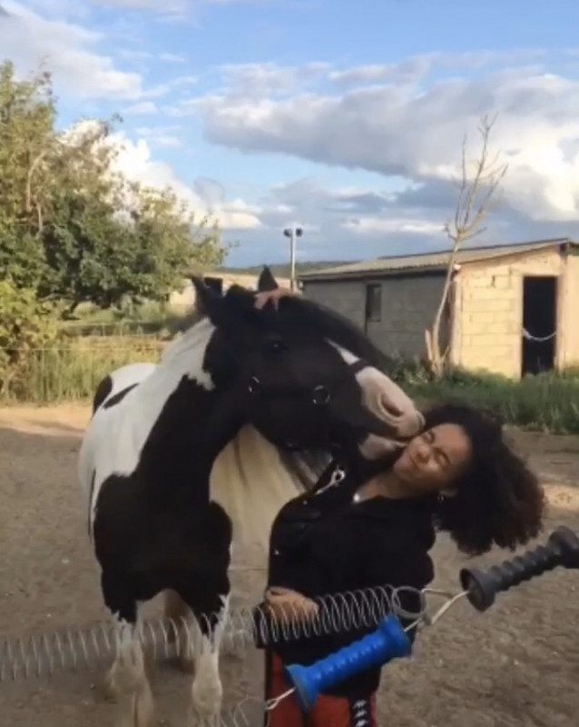 Didi et ces bisous baveux <3