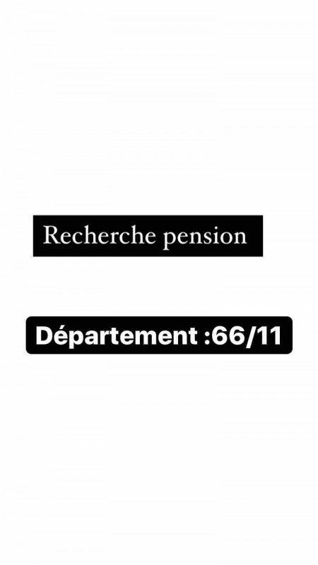 Recherche pension 
A maximum 10/20km de leucate(11)(66)
Pour un shetland/poney
Petit prix