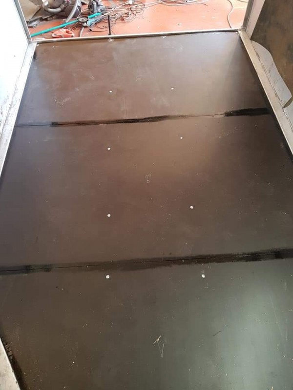 R�novation plancher van